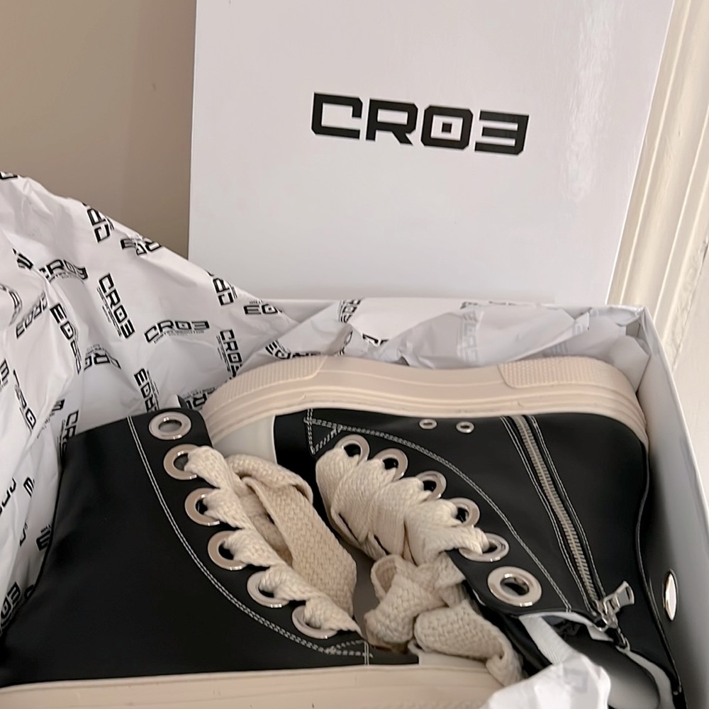 Brand New Cristian Zerotre lace up boot…extremely soft leather made in Italy.